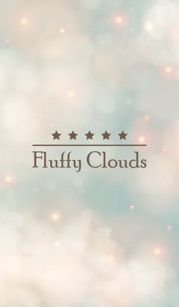 [LINE着せ替え] Fluffy Clouds RETRO-MEKYM 5の画像1