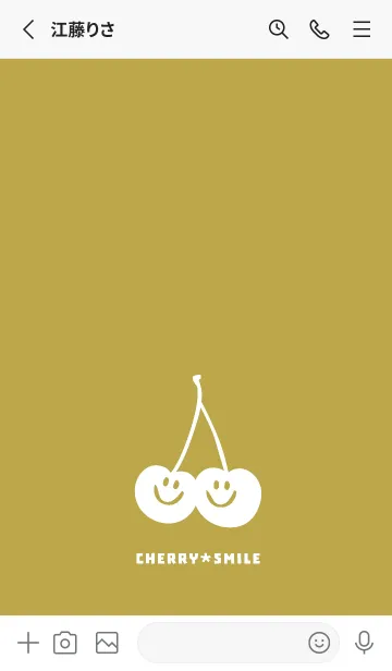 [LINE着せ替え] チェリー スマイル 126の画像3