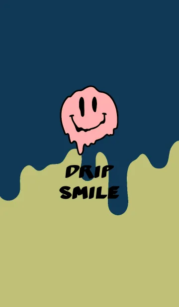 [LINE着せ替え] ドリップスマイル 156の画像1