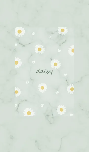 [LINE着せ替え] デイジーとマーブル✿グリーン15_1の画像1