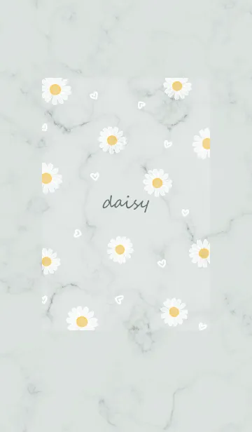 [LINE着せ替え] デイジーとマーブル✿ブルーグリーン14_1の画像1