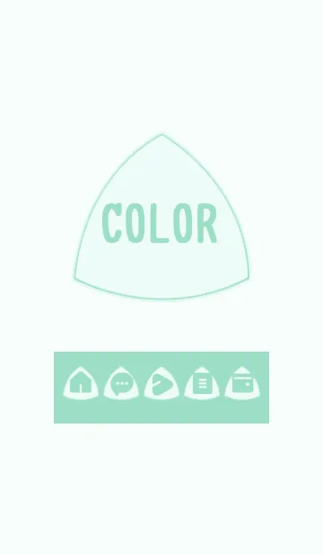 [LINE着せ替え] green color L15の画像1