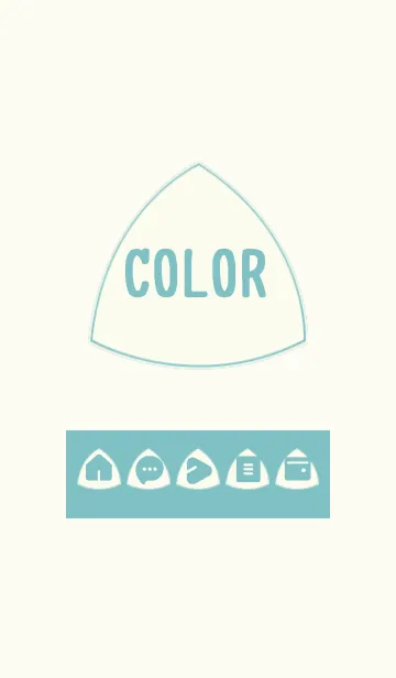 [LINE着せ替え] green color L17の画像1