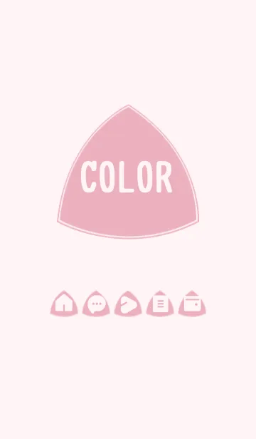 [LINE着せ替え] pink color L10の画像1