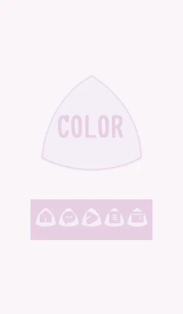 [LINE着せ替え] purple color L08の画像1