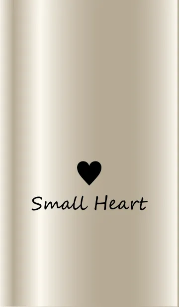 [LINE着せ替え] Small Heart *Champagne Gold 12*の画像1