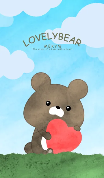 [LINE着せ替え] LOVELY BEAR-MEKYM 19の画像1