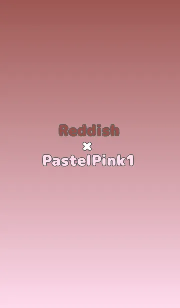 [LINE着せ替え] 小豆色★パステルピンク1.TKCの画像1