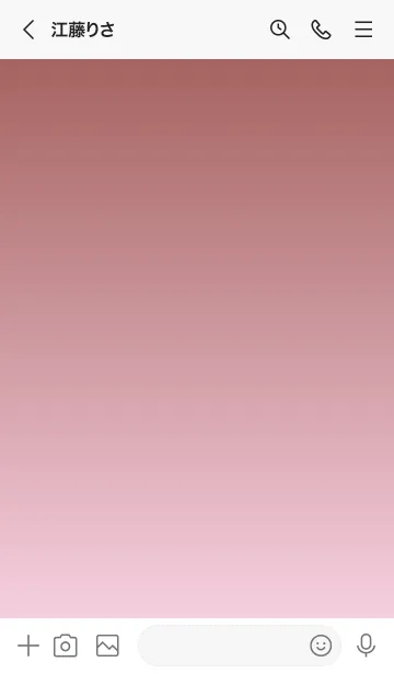 [LINE着せ替え] 小豆色★パステルピンク1.TKCの画像3