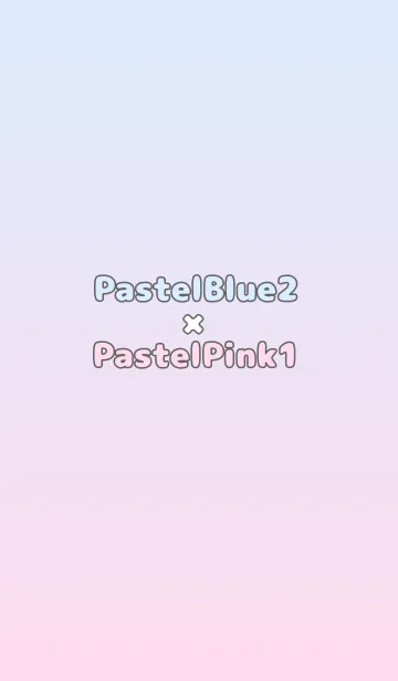 [LINE着せ替え] パステルブルー2★パステルピンク1.TKCの画像1