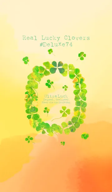 [LINE着せ替え] 本物ラッキークローバーズ #Deluxe74の画像1