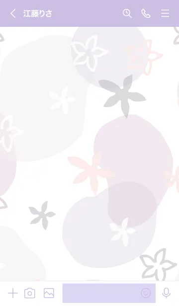 [LINE着せ替え] 花舞う11の画像3