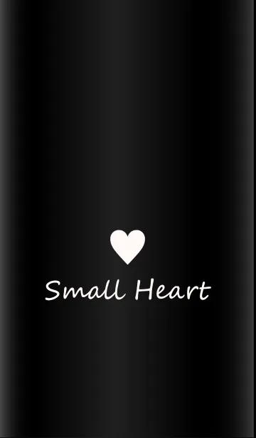 [LINE着せ替え] Small Heart *GlossyBlack 13*の画像1