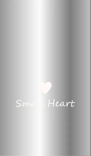 [LINE着せ替え] Small Heart *Silver 9*の画像1