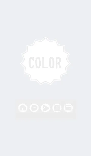 [LINE着せ替え] bw color M06の画像1