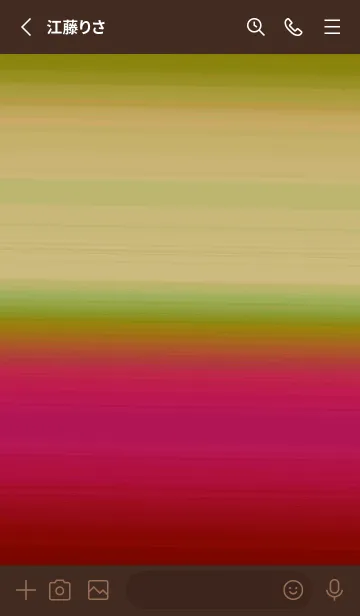 [LINE着せ替え] シンプル グラデーション _64の画像3