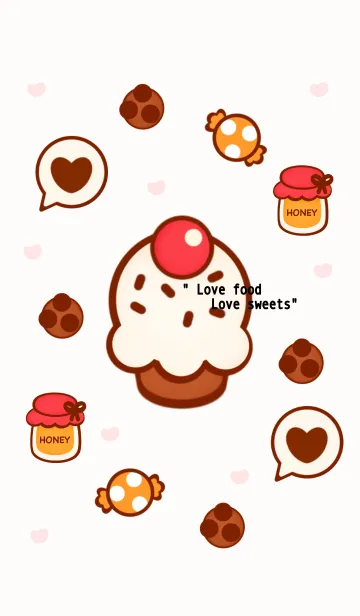 [LINE着せ替え] I love bakery :)の画像1
