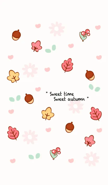 [LINE着せ替え] I love pastel autumnの画像1