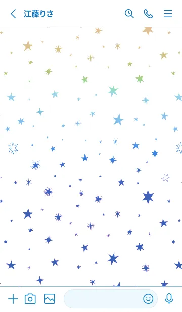 [LINE着せ替え] ミニ スターズ _46の画像3