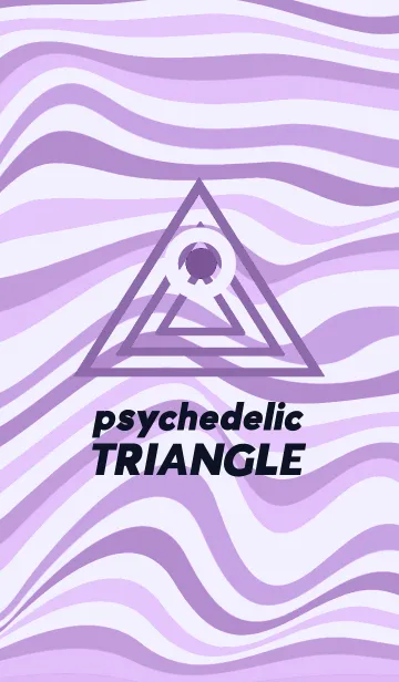 [LINE着せ替え] サイケデリック トライアングル 108の画像1