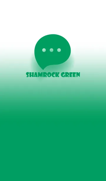 [LINE着せ替え] Shamrock  Green & White Theme V.2 (JP)の画像1