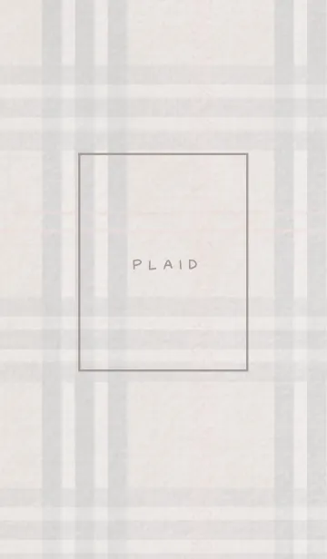 [LINE着せ替え] チェック柄 St 01 - ピンクベージュ (a)の画像1