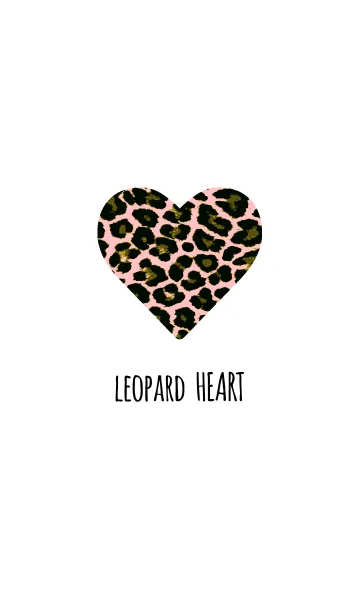 [LINE着せ替え] レオパード ハート 9の画像1