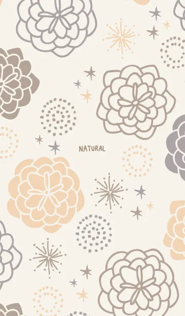 [LINE着せ替え] 花々 舞う27の画像1