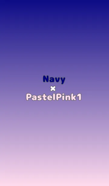 [LINE着せ替え] ネイビー★パステルピンク1.TKCの画像1