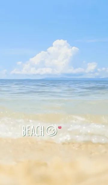 [LINE着せ替え] 海辺 チューリップ<グリーン>の画像1