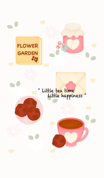 [LINE着せ替え] Enjoy tea time 2の画像1