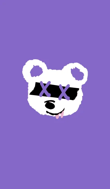 [LINE着せ替え] バッド べア 73の画像1