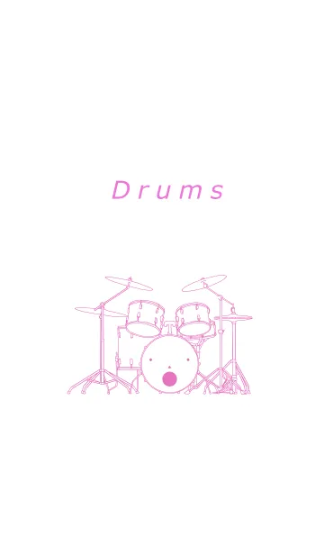 [LINE着せ替え] シンプルなドラム5の画像1