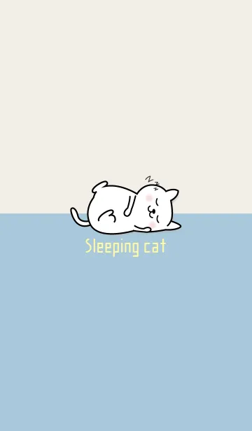 [LINE着せ替え] I am a Sleeping cat 26の画像1