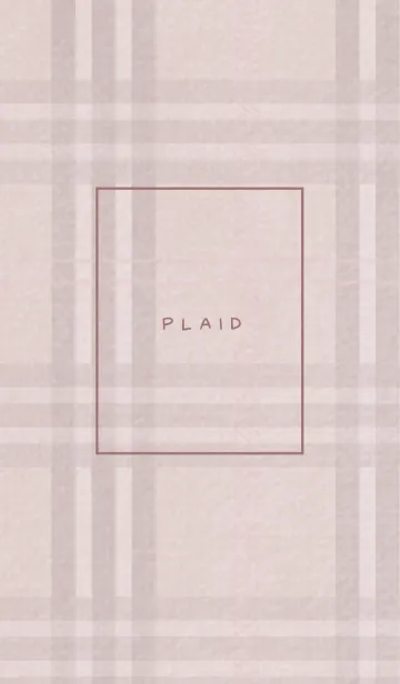 [LINE着せ替え] チェック柄 St 01 - ピンクベージュ 03の画像1