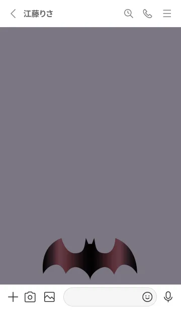 [LINE着せ替え] Simple Bat..47の画像3