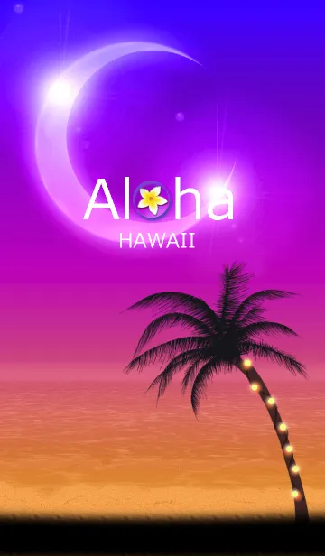 [LINE着せ替え] パワースポット♫ハワイ＊ALOHA+306の画像1