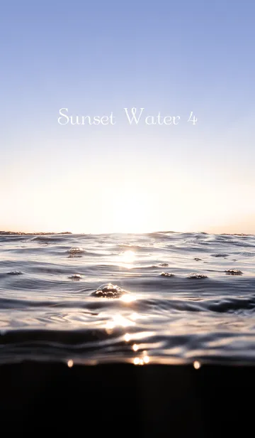 [LINE着せ替え] SunsetWater 4の画像1