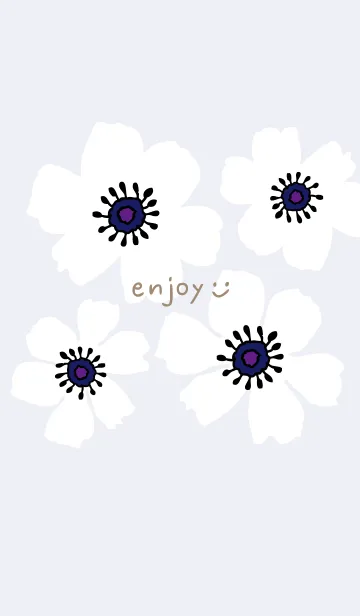 [LINE着せ替え] アネモネ シンプル29の画像1