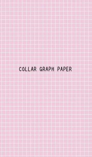 [LINE着せ替え] カラー方眼紙の着せかえ/ローズピンクの画像1