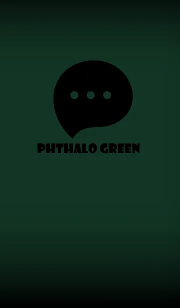 [LINE着せ替え] Phthalo Green  And Black V.2 (JP)の画像1