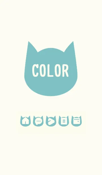 [LINE着せ替え] green color N07の画像1