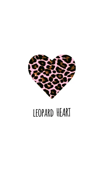 [LINE着せ替え] レオパード ハート 8の画像1