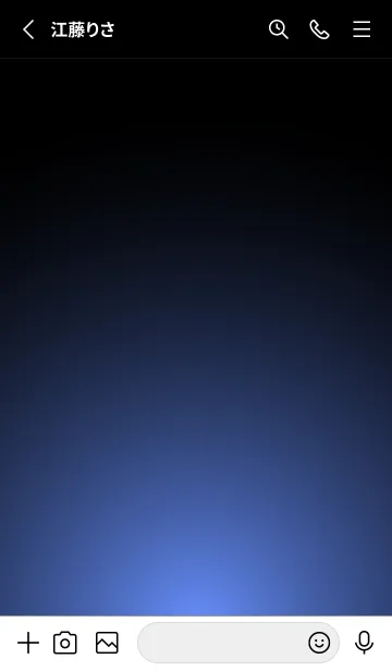 [LINE着せ替え] DEEPSKY BLUE LIGHT. -MEKYM-の画像3