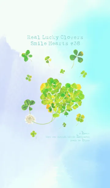 [LINE着せ替え] 本物ラッキークローバーズ Smile Hearts#38の画像1