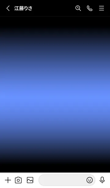 [LINE着せ替え] DEEPSKY BLUE ICON THEME -MEKYM-の画像3