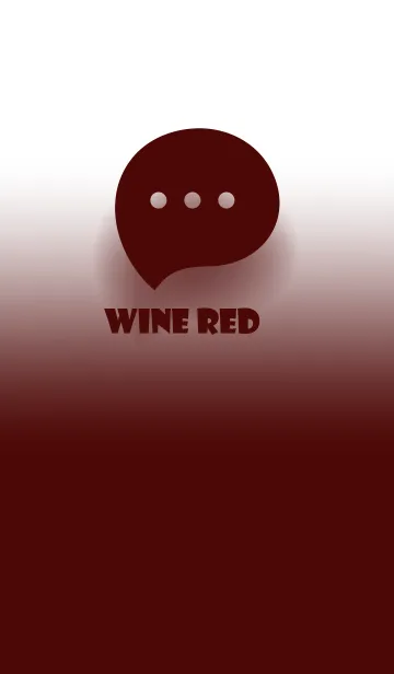 [LINE着せ替え] wine red & White Theme V.2 (JP)の画像1