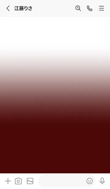 [LINE着せ替え] wine red & White Theme V.2 (JP)の画像3