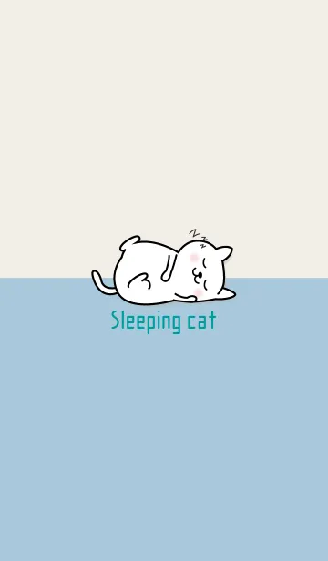 [LINE着せ替え] I am a Sleeping cat 29の画像1