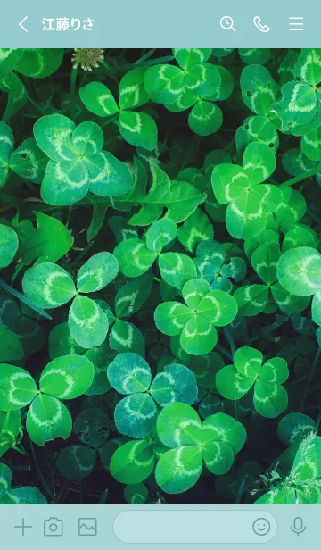 [LINE着せ替え] 本物ラッキークローバーズ #22の画像3